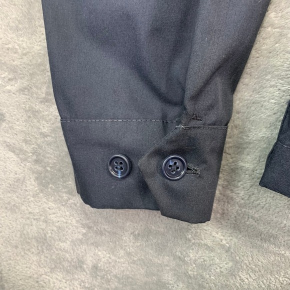 Vintage London Fog Navy Harrington Jacket 38R Drizzler Retro Mod Zip - Picture 12 of 14